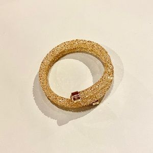Swarovski Gold “Crystaldust” Bangle